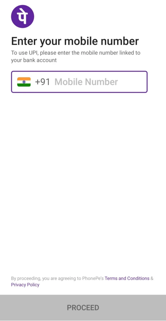 PhonePe Refer and Earn Verify Your Mobile Number