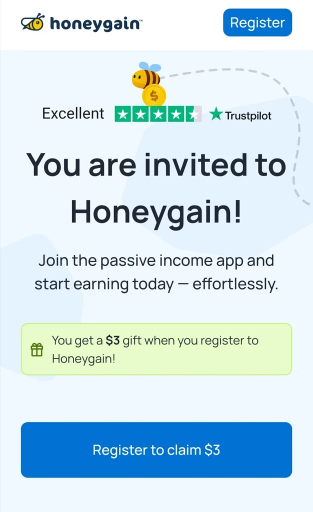 Earn Money Online From The Honeygain App 