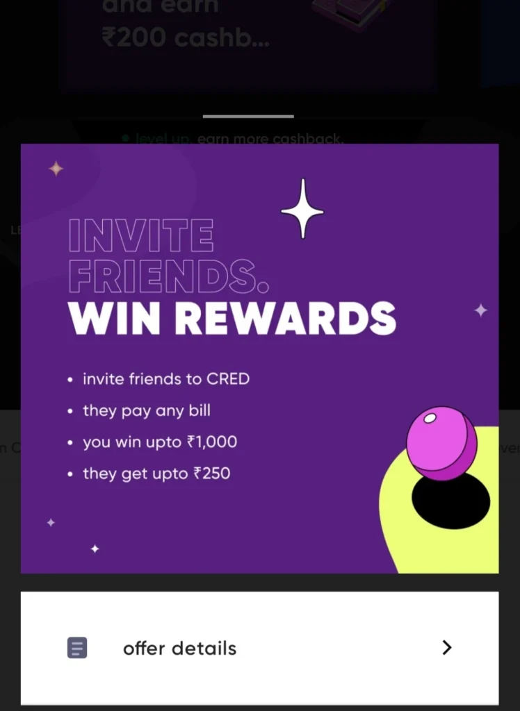 Cred Referral Code: 2fa650b5